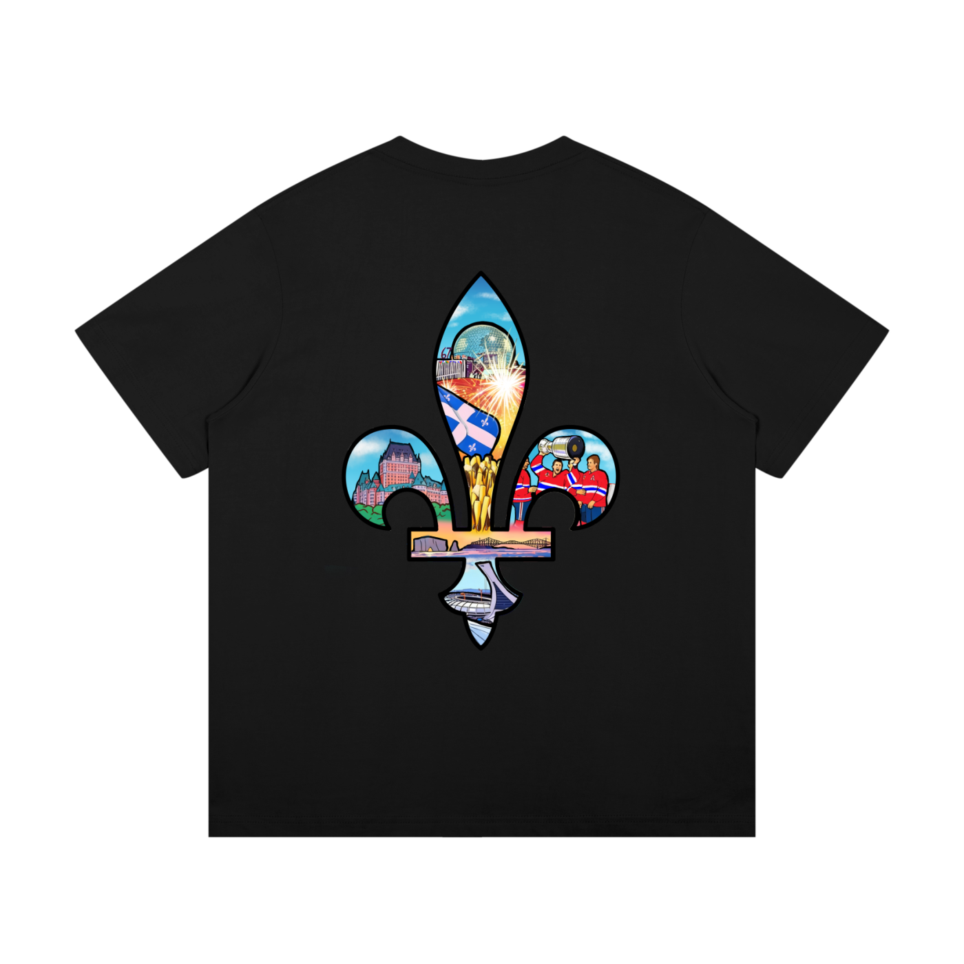 T-Shirt Fleur Colorée