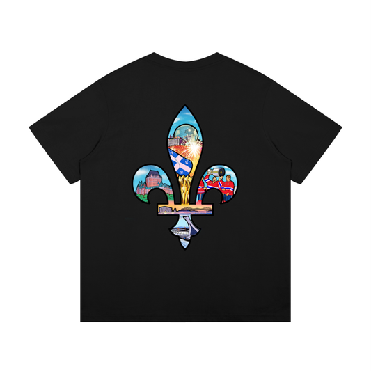 T-Shirt Fleur Colorée