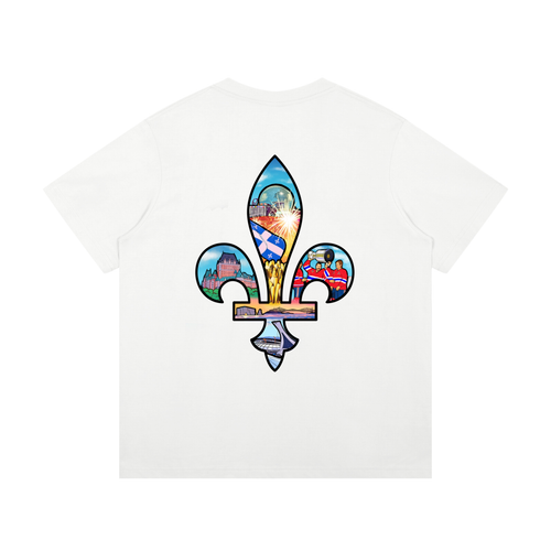 T-Shirt Fleur Colorée