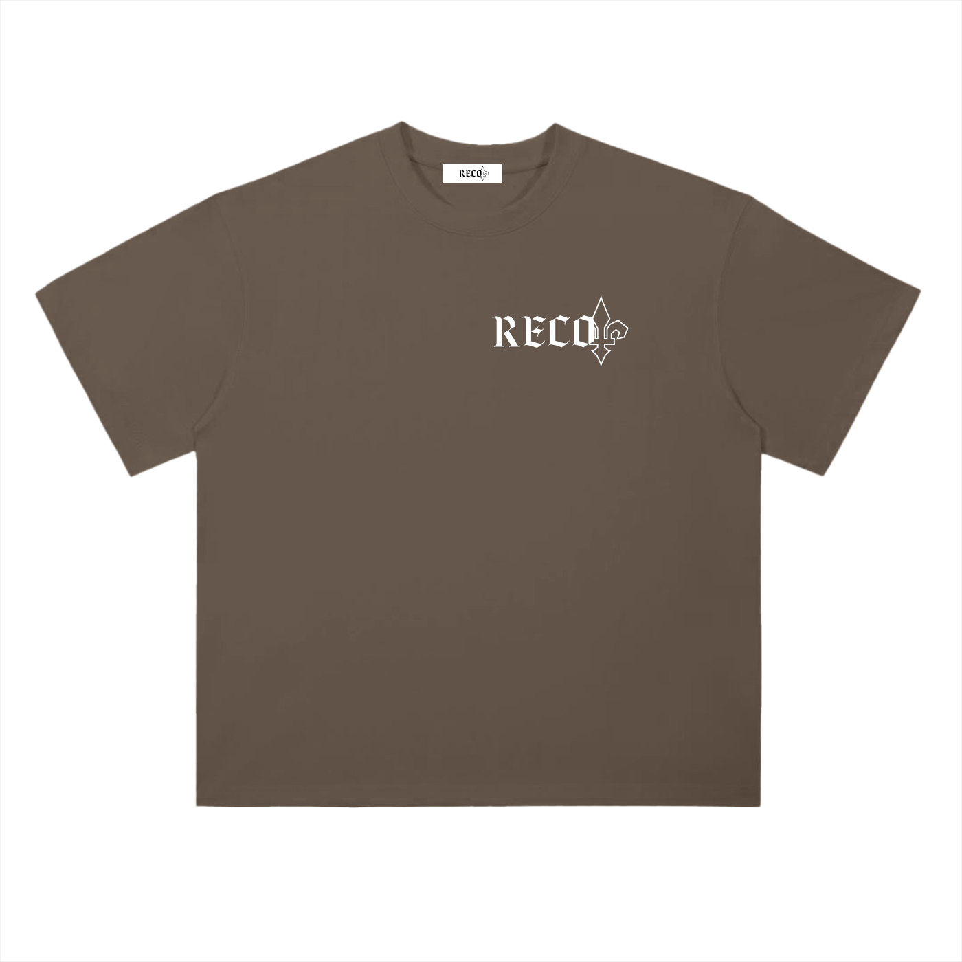 Reco ''Classic'' T-Shirt Logo Blanc